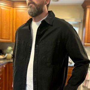 H&M Men Black NEW WITH TAG Button Shirt